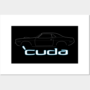 1970 Plymouth Cuda Posters and Art